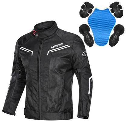 Chaqueta de verano de malla para motocicleta para mujeres y hombres