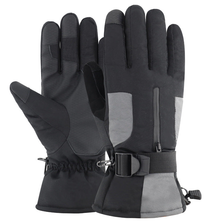 Guantes de esquí para hombres invierno frío al aire libre