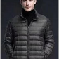 Lightweight Down Jacket Hooded Men Short