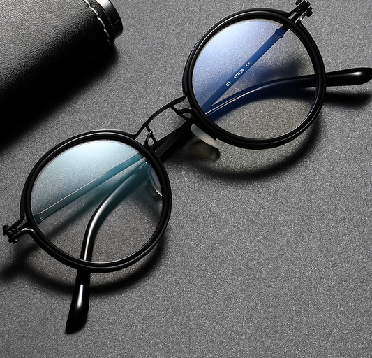 Retro Round Metal Glasses For Men And Women