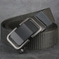 Belt Men's Automatic Buckle Men's Toothless Nylon Canvas Belt