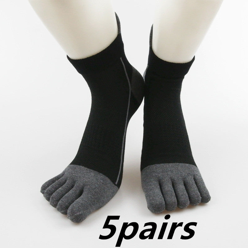 Calcetines con punta de algodón para hombre y niño para proteger los calcetines tobilleros