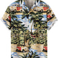 Digital Printed Large Size Shirt For Men Casual