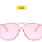 New Double Beam Big Frame Sunglasses For Men