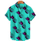 Casual Fruit Print Hawaiian Shirt For Men
