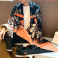 Street Geometric Imitation Cashmere Shawl Scarf Women