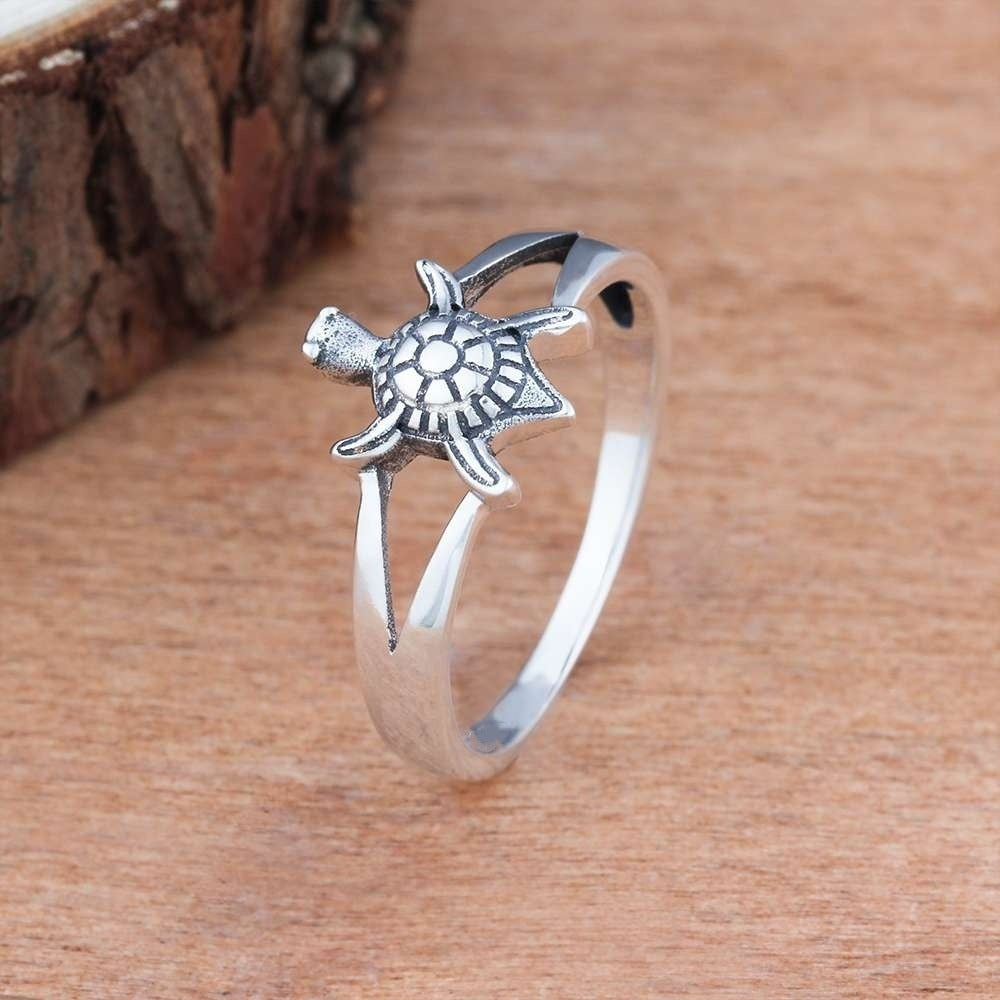 Anillos de tortuga personalizados para hombres y mujeres