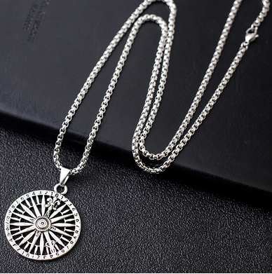 Hiphop pendant titanium steel chain pendant for men and women