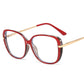 Large frame glasses frame myopia glasses