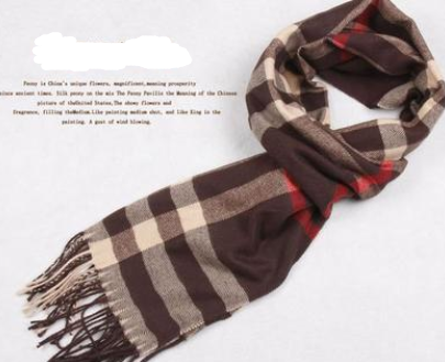 New England style sub Babage classic fashion all-match cashmere scarf for men wholesale manufacturers