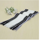 Autumn and winter fringed men's scarf