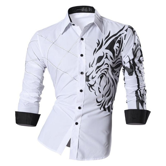 Camisas Formales Para Hombres Camisa De Vestir Roja