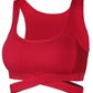 New fashion hollow-out splice yoga sports bra designed for shockproof sports