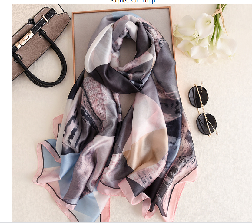 Women's silk scarf