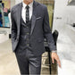 Three-piece suit for men