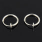 No piercing ear clip nose ring