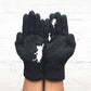 Wool warm gloves for women