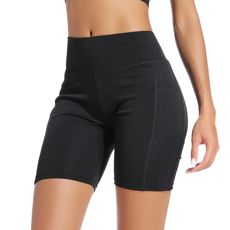 Pantalones cortos de cintura alta de verano Pantalones cortos push up de moda para mujer