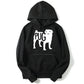 Printed hooded sweatshirt