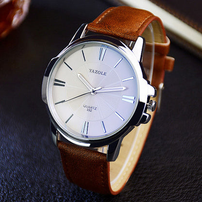 YAZOLE, reloj de cuarzo a la moda, relojes para hombre, relojes de marca superior de lujo para hombre, reloj de pulsera de negocios para hombre, reloj Hodinky Masculino 