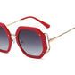 Fashion polygon sunglasses women