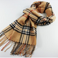 New England style sub Babage classic fashion all-match cashmere scarf for men wholesale manufacturers