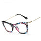 Flat glasses frame