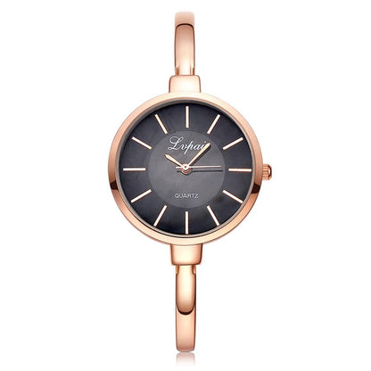 Lvpai relojes de pulsera de oro rosa para mujer, relojes de cuarzo de lujo a la moda, reloj deportivo informal de marca para mujer