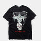 Pure cotton skull religious men and women T-shirt