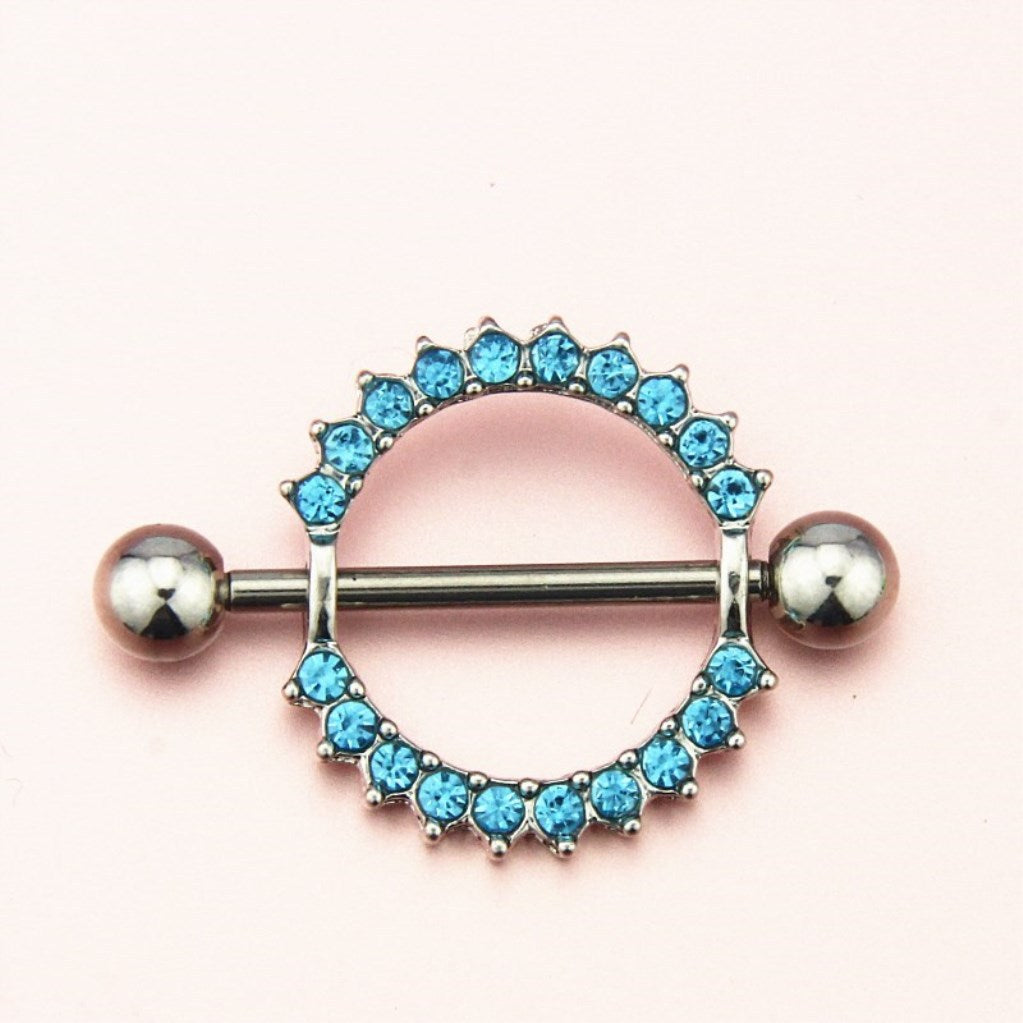 Punk style body piercing jewelry