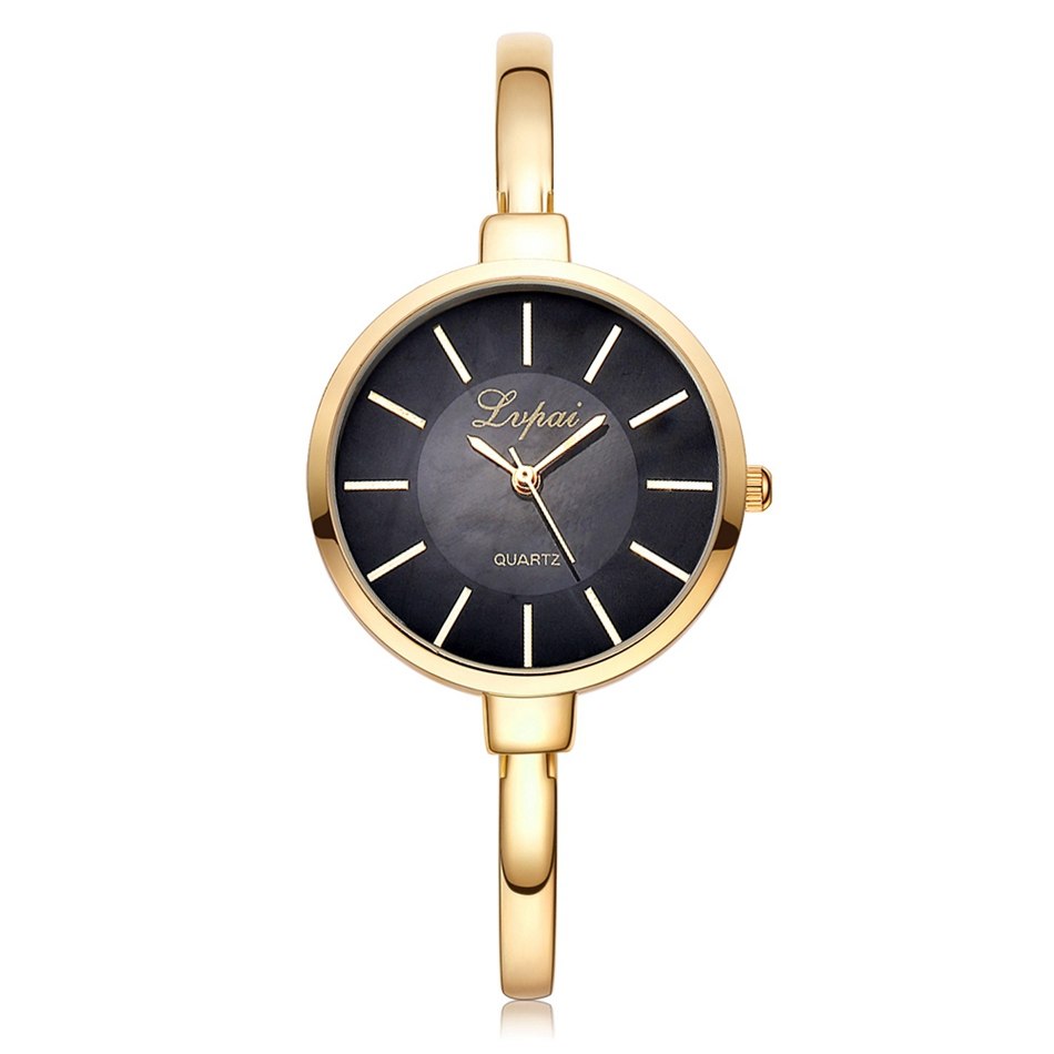 Lvpai relojes de pulsera de oro rosa para mujer, relojes de cuarzo de lujo a la moda, reloj deportivo informal de marca para mujer