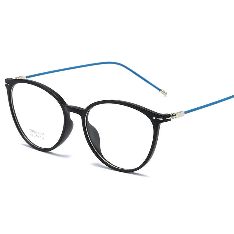 Discoloration myopia glasses