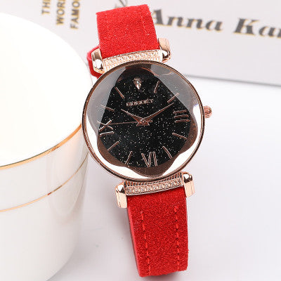 Reloj de lujo para mujer, relojes de cielo estrellado para mujer, moda