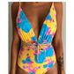 One Piece Swimsuit Backless Monokini Swimwear Women