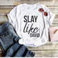 Letter t-shirt
