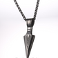 European America jewelry men stainless steel spear necklace with chain