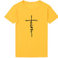 Faith cross women cotton t-shirt tops tee shirt loose tops