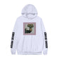 Printed hooded sweatshirt