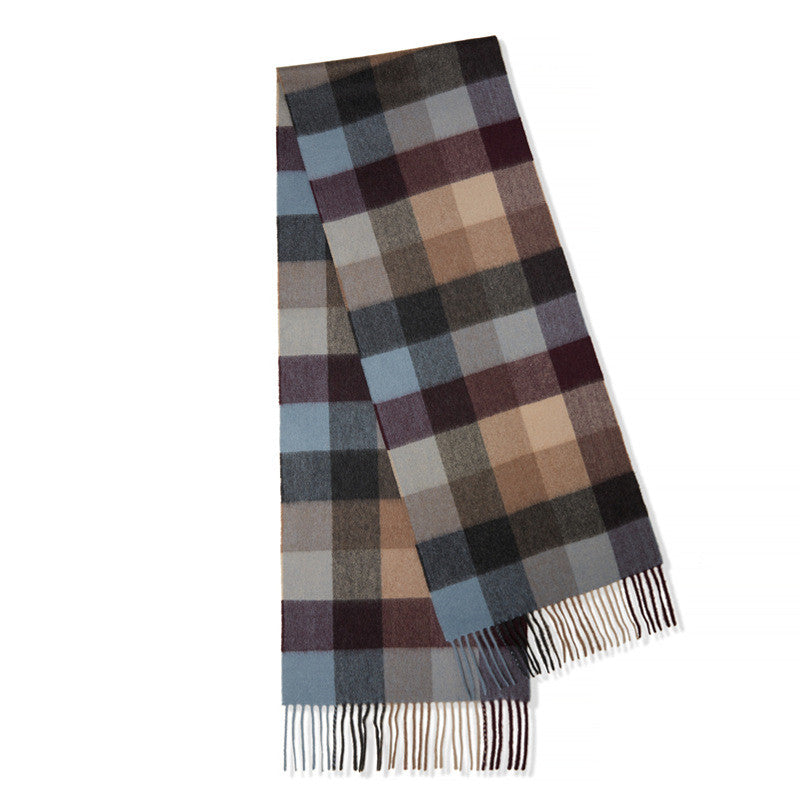 Men's pure cashmere scarf