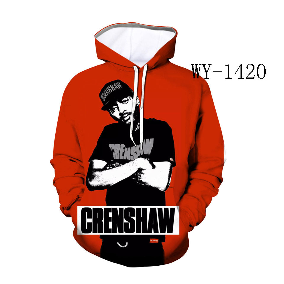 Digital Hooded Sweatshirt