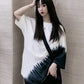Summer short-sleeved T-shirt men oversize