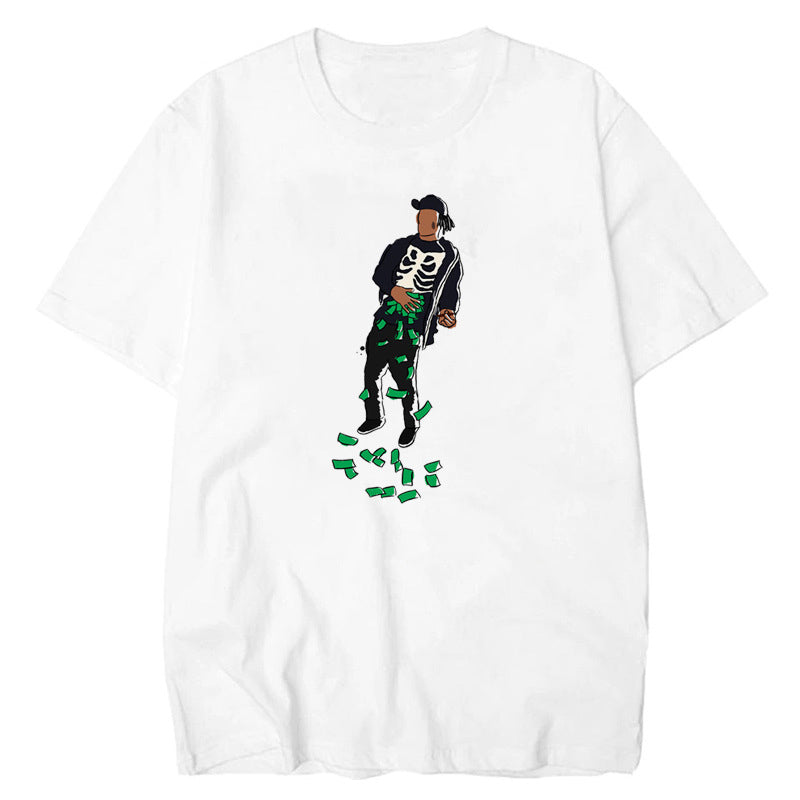 Hip-Hop singer cool and funny T-shirt men