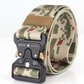ENNIU tactical belt, men's army fans tactical belt, multi function nylon outdoor training belt