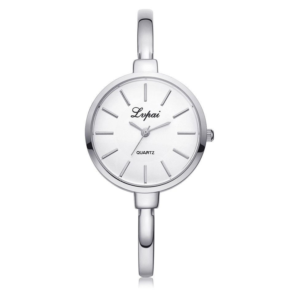 Lvpai relojes de pulsera de oro rosa para mujer, relojes de cuarzo de lujo a la moda, reloj deportivo informal de marca para mujer