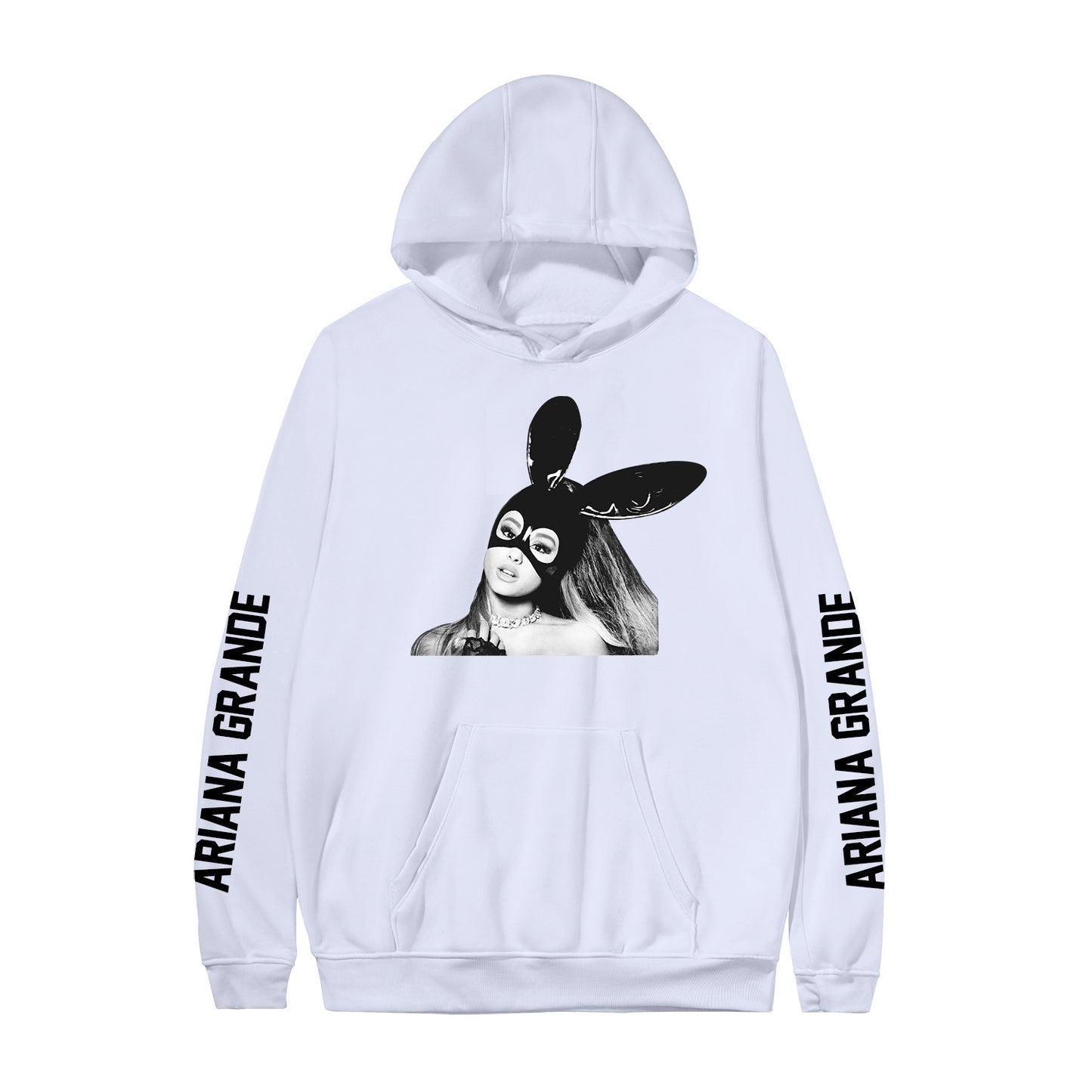 Printed hooded sweatshirt