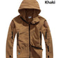Military Jackets Tactical Jacket For Men Warm Hooded Hike