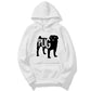Printed hooded sweatshirt