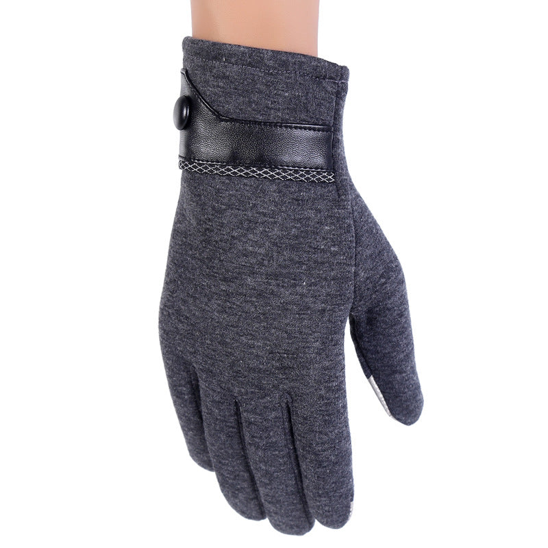 Guantes deportivos de ciclismo con pantalla táctil.