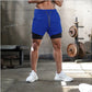 Summer Running Shorts Men 2 in 1 Sports  Shorts