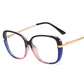 Large frame glasses frame myopia glasses